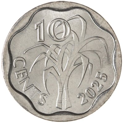купить Эсватини 10 центов (cents) 2025