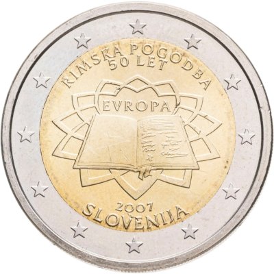 купить Словения 2 евро (euro) 2007 50-летие Римскому договору
