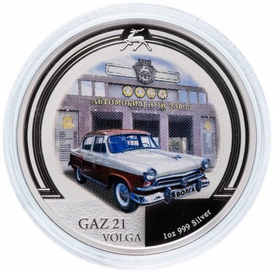 купить Ниуэ 2 доллара (dollars) 2008 "Старые советские автомобили - ГАЗ-21 Волга"