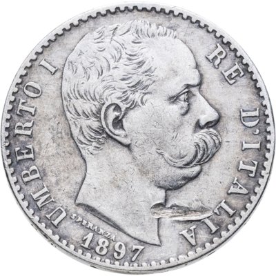 купить Италия 2 лиры 1897
