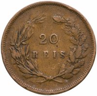 купить Португалия 20 рейс (reis) 1891
