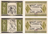 Купить Германия (Ганновер: Гангольц) набор из 2-х нотгельдов 1921