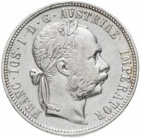 Купить Австрия 1 флорин (florin) 1879