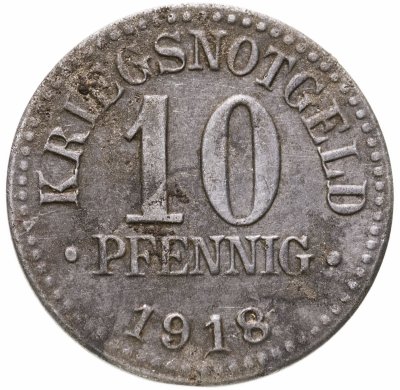 купить Германия (Брауншвейг) нотгельд 10 пфеннигов 1918