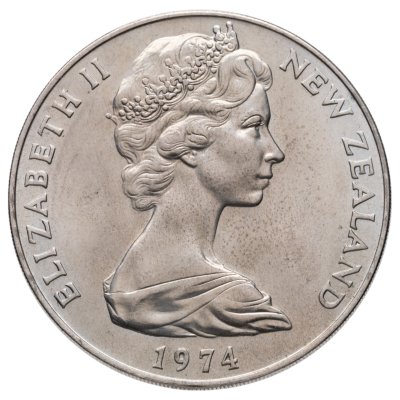 купить Новая Зеландия 1 доллар 1974 "X Британские Игры Содружества"