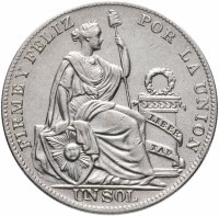 купить Перу 1 соль (sol) 1934