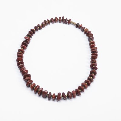 купить Бусы винтажные из натуральной яшмы, СССР, 1970-1990 г.