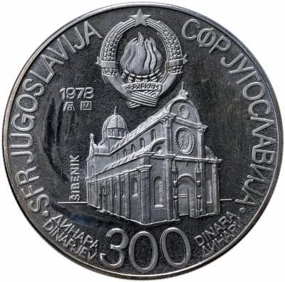 купить Югославия 300 динаров (динара, dinara) 1978 VIII Средиземноморские игры