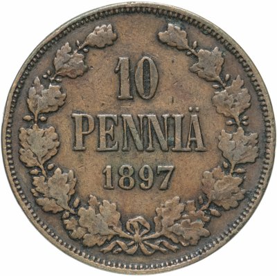 купить 10 пенни (pennia) 1897