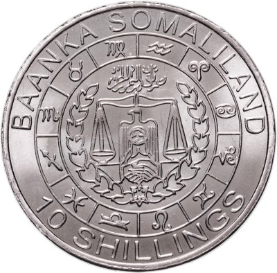 купить Сомалиленд 10 шиллингов (shillings) 2012 Знаки зодиака - Овен
