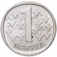 Купить Финляндия 1 марка 1968