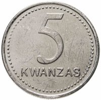 купить Ангола 5 кванз (kwanzas) 1999
