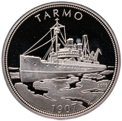 купить Палау 5 долларов 2009 «Корабль Тармо»