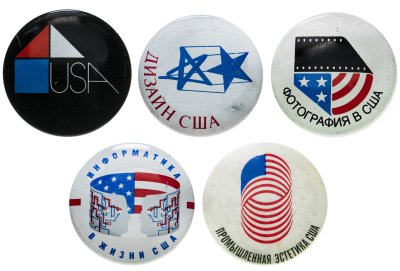 купить Набор значков 1989 г "США", булавка