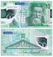 Купить Северная Ирландия 10 фунтов 2017 (2019) (Pick 214a) Danska Bank пластик