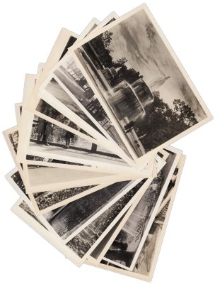 купить Набор из 14 фотооткрыток (Открытое письмо ) Петродворец Госфотокомбинат ЛЕНФОТОХУДОЖНИК