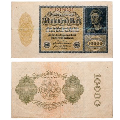 купить Германия 10000 марок 1922