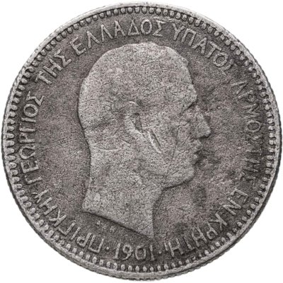 купить Крит 50 лепт (лепта) 1901
