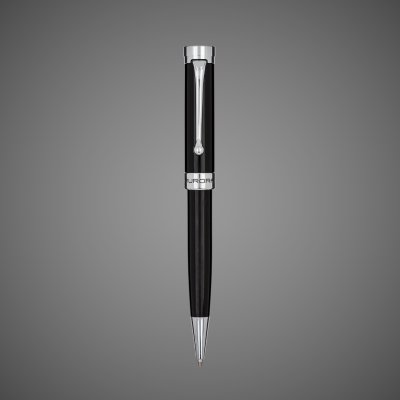 купить Шариковая ручка Aurora Edo Black CT, в подарочной коробке, Лаки и смолы: смола, хром, 2026 г.