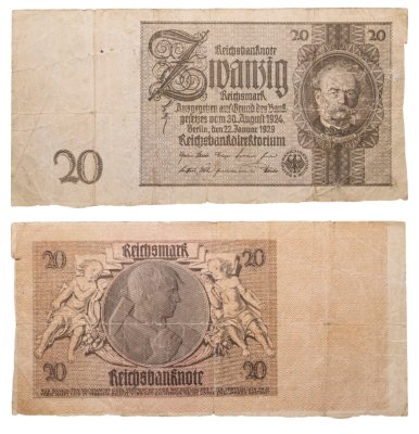 купить Германия 20 марок 1929