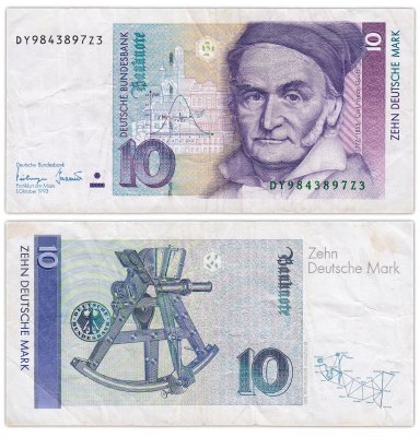 купить Германия 10 марок 1993 (Pick 38с)