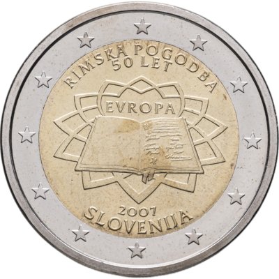 купить Словения 2 евро (euro) 2007 50 лет со дня подписания Римского договора