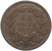 купить Португалия 20 рейс (reis) 1882