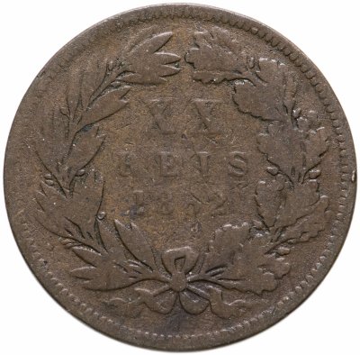 купить Португалия 20 рейс (reis) 1882