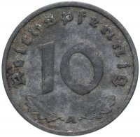 купить Германия (Третий рейх) 10 рейхспфеннигов (reichspfennig) 1940