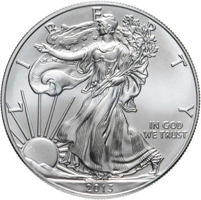 купить США 1 доллар 2013 "Американский серебряный орёл"