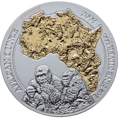 купить Руанда 50 франков (francs) 2008 Животные - Гориллы