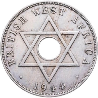купить Британская Западная Африка 1 пенни 1944