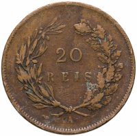 купить Португалия 20 рейс (reis) 1891