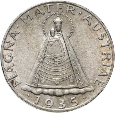 купить Австрия 5 шиллингов (shilling) 1935