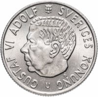 Купить Швеция 2 кроны 1968