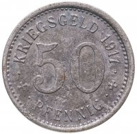 купить Германия (Ахлен, Рейнская провинция) 50 пфеннигов 1917 нотгельд