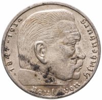купить Германия (Третий Рейх) 2 рейхсмарки (reichsmark) 1939