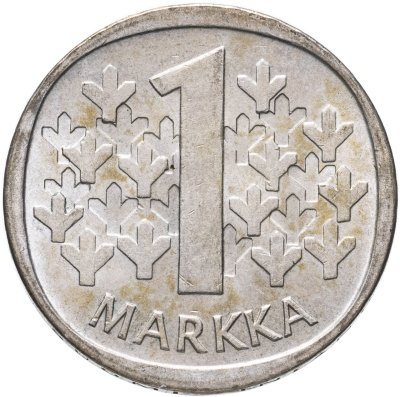 купить Финляндия 1 марка (markka) 1966 S