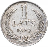 Купить Латвия 1 лат (lats) 1924