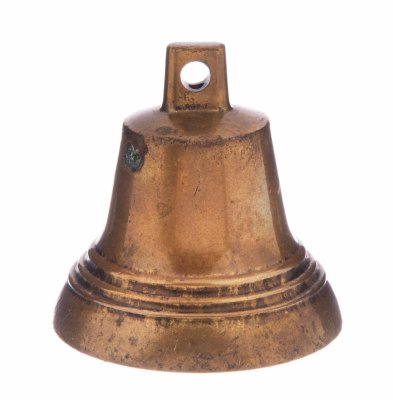 купить Колокольчик поддужный малый, латунь, Россия, 1880-1910 гг.