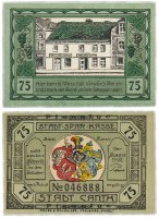 купить Германия (Силезия: Конты-Вроцлавске) 75 пфеннигов 1922 (220.1/B1) PB2