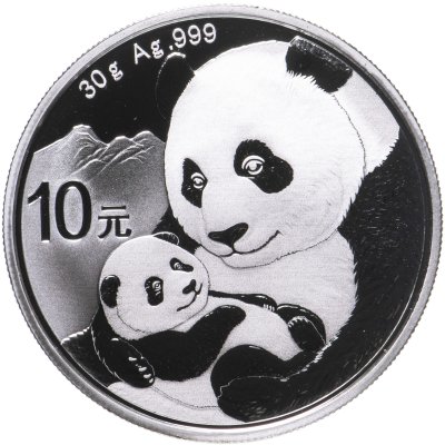 купить Китай 10 юаней 2019 Proof "Панда"