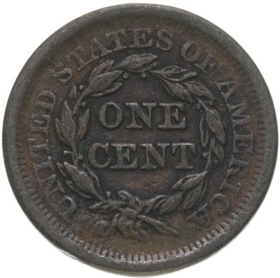 купить США 1 цент 1854 Liberty Head Cent