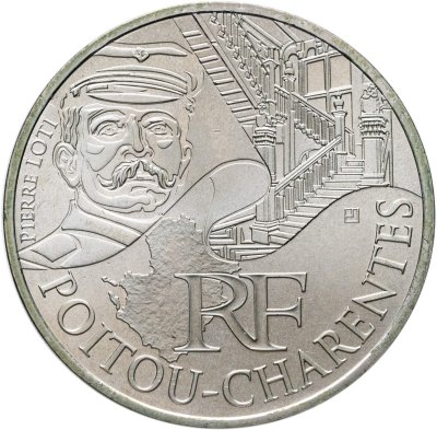купить Франция 10 евро 2012 "Регионы Франции - Пуату-Шаранта"