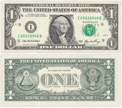 купить США 1 доллар 2006 (Pick 523a) I-Миннеаполис "FW" (Fort Worth)