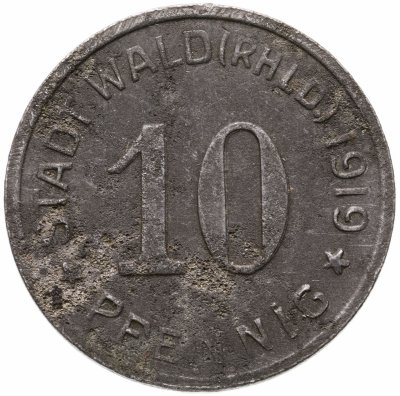 купить Германия (Вальд) нотгельд 10 пфеннигов 1919