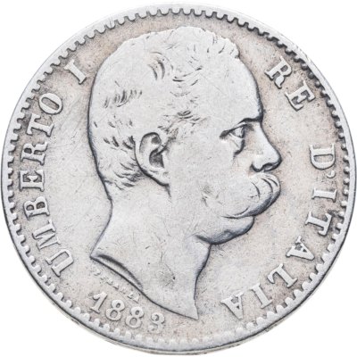 купить Италия 2 лиры 1883