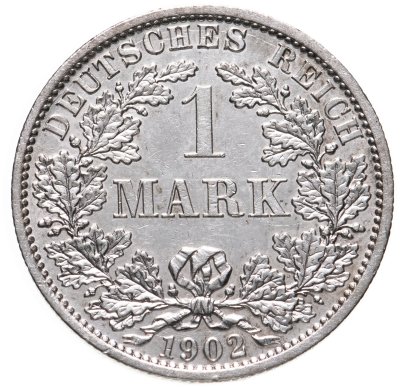 купить Германия 1 марка (mark) 1902 A знак монетного двора: "A" - Берлин