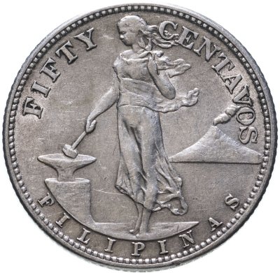 купить Филиппины 50 сентаво (centavos) 1944