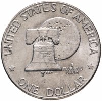 купить США 1 доллар (dollar) 1976 D "200 лет независимости США" (2-й тип)